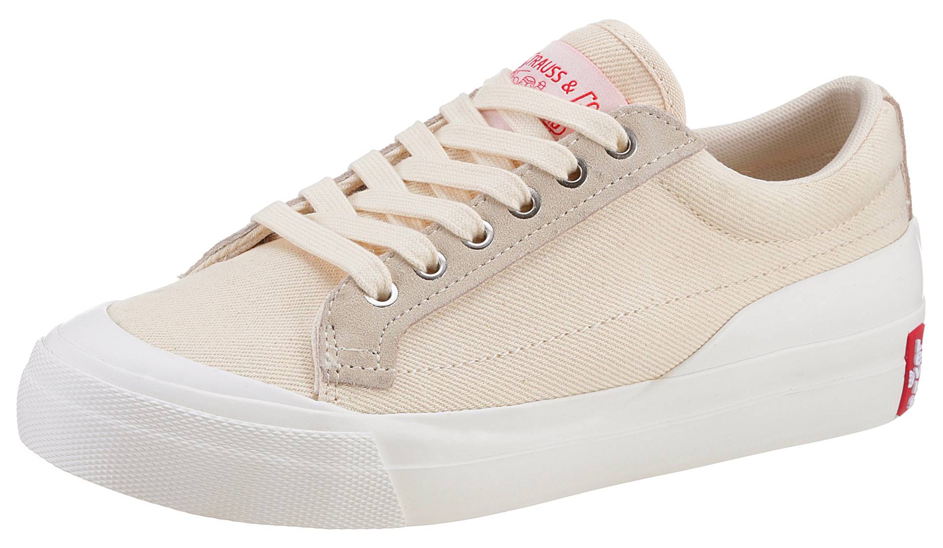 Levi's® Plateausneaker »LS1 LOW S«, mit Kontrast-Ziernähte, Freizeitschuh, Halbschuh, Schnürschuh von Levi's®