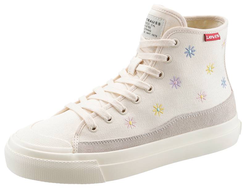 Levi's® Plateausneaker »SQARE HIGH S«, mit bunter Blümchenstickerei von Levi's®