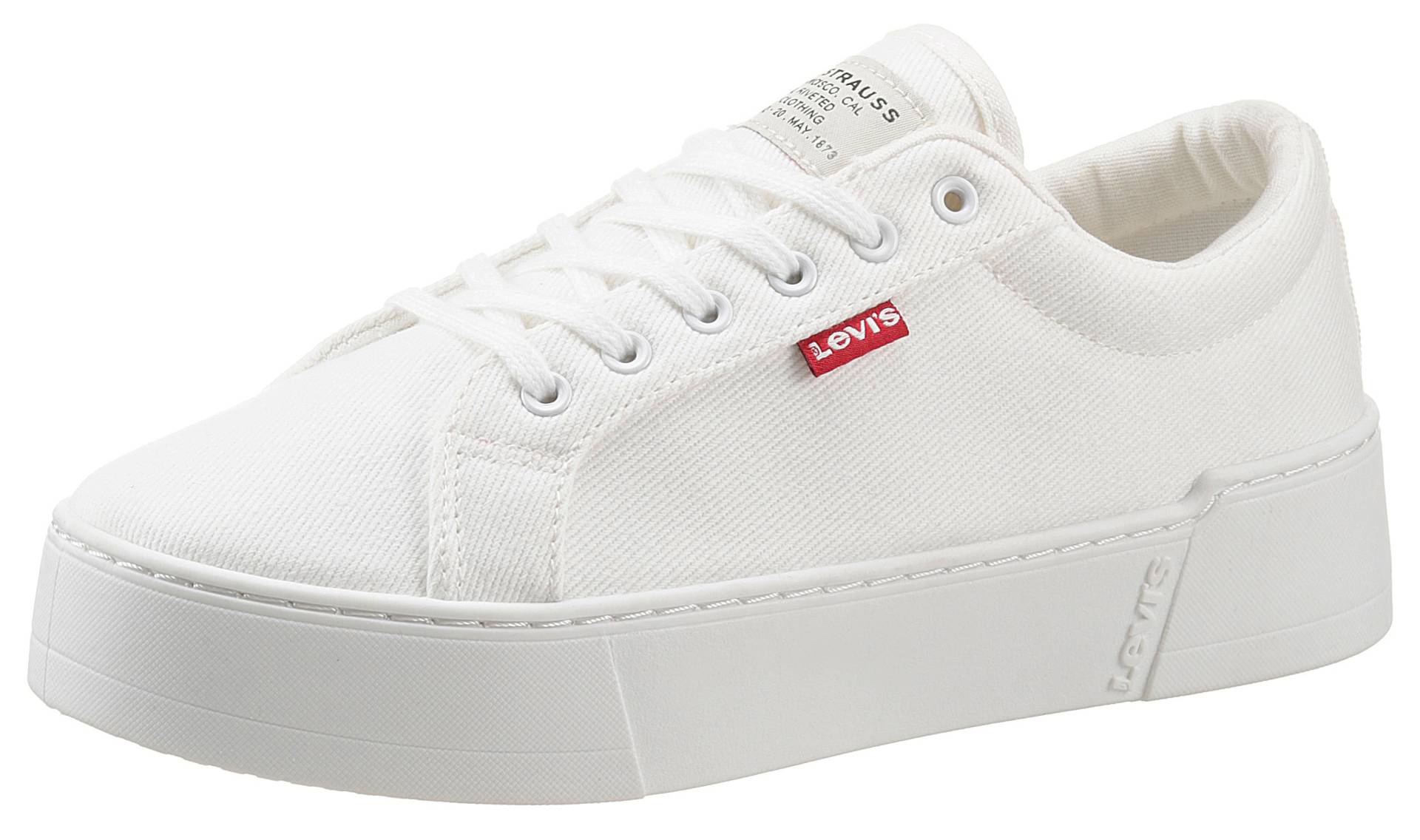 Levi's® Plateausneaker »TIJUANA 2.0«, weicher Schaftrandpolsterung, Freizeitschuh, Halbschuh, Schnürschuh von Levi's®