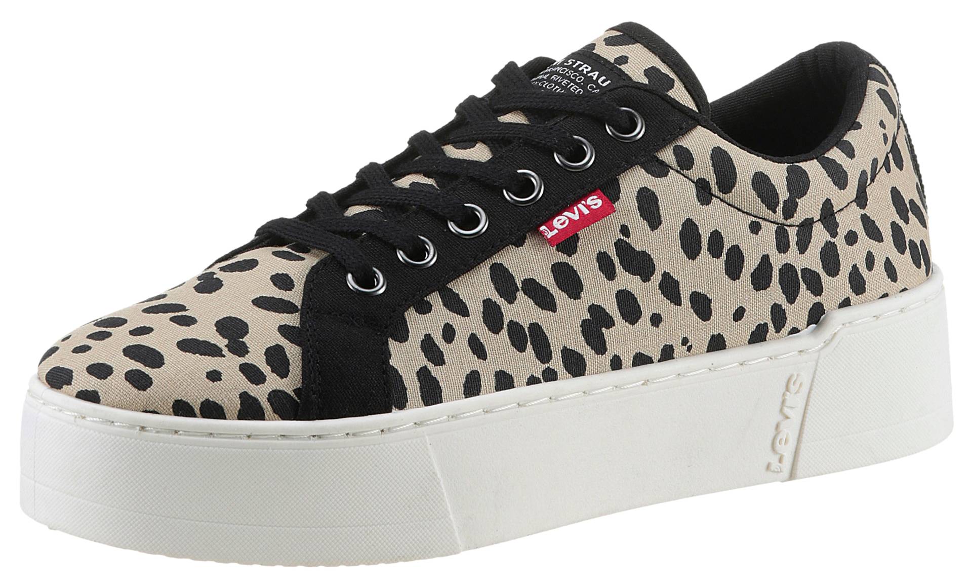 Levi's® Plateausneaker »TIJUANA 2.0«, mit modischen Aufdrucken, Freizeitschuh, Halbschuh, Schnürschuh von Levi's®