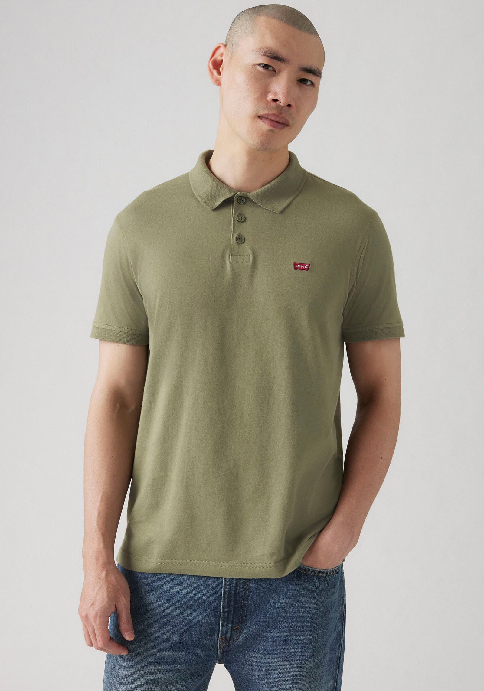 Levi's® Poloshirt »LE NEW LEVIS HM POLO«, mit kleinem Batwing-Logo von Levi's®