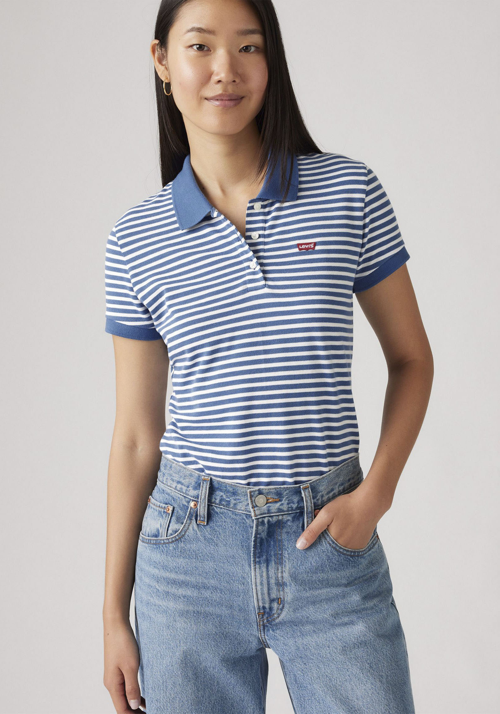 Levi's® Poloshirt »Slim Polo Neutrals« von Levi's®