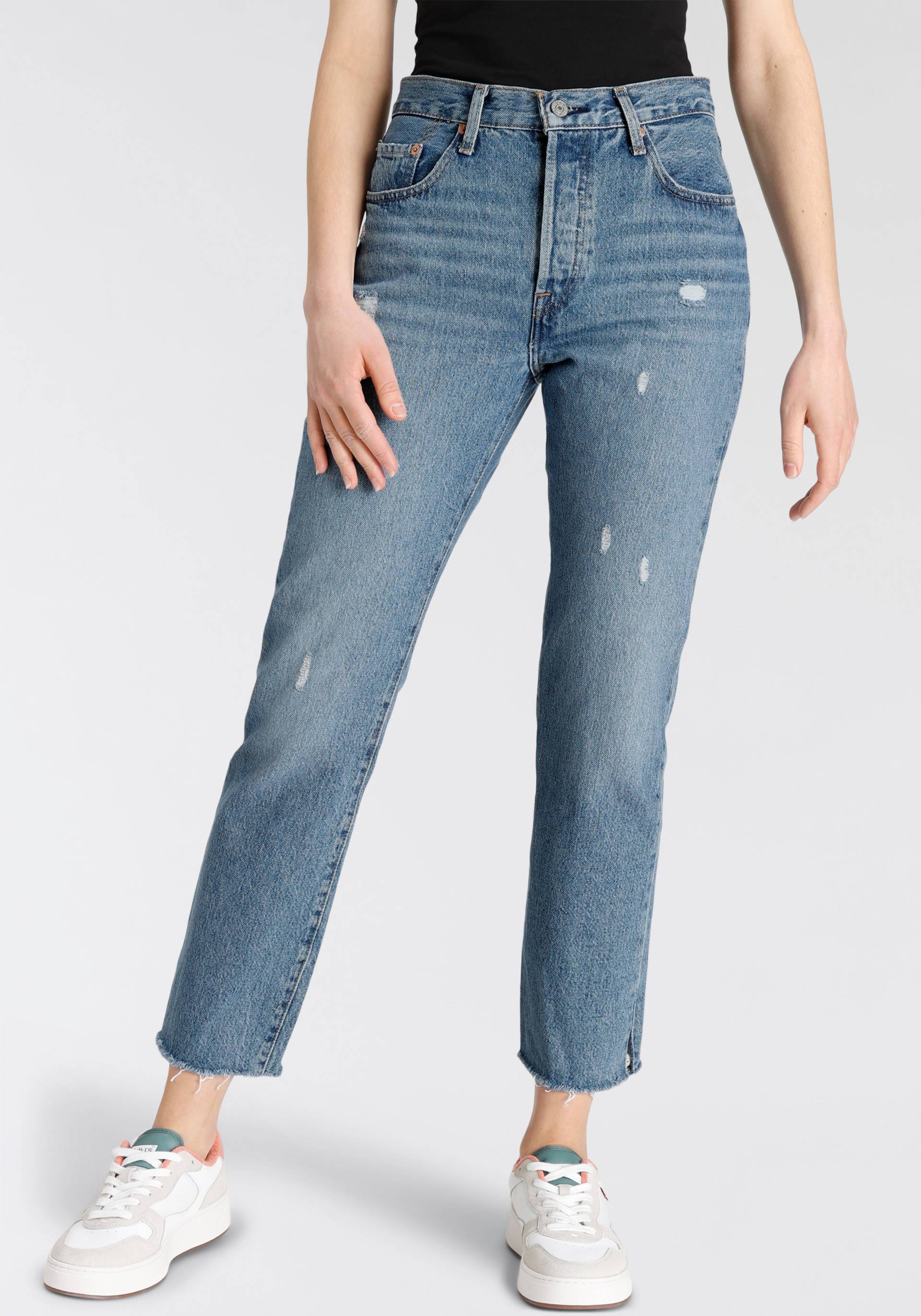 Levi's® Regular-fit-Jeans »501 CROP«, 501 Collection von Levi's®