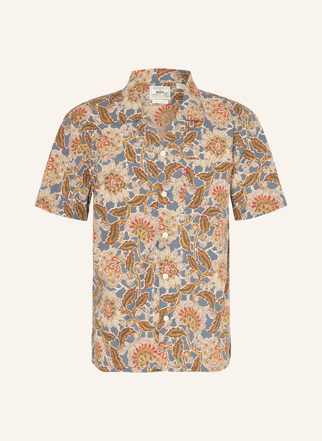 Levi's® Resorthemd The Sunset Camp Regular Fit braun von Levi's®