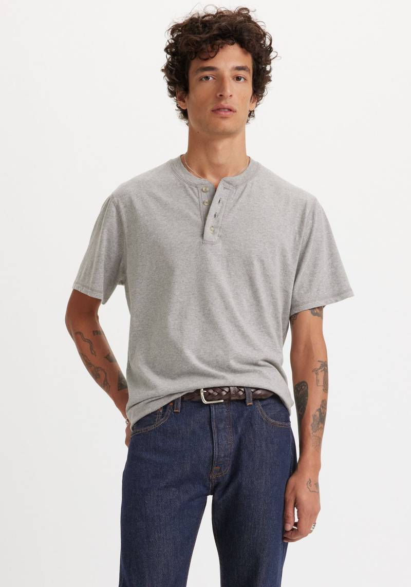 Levi's® Rundhalsshirt »SS 4 BUTTON HENLEY«, mit Knopfleiste von Levi's®