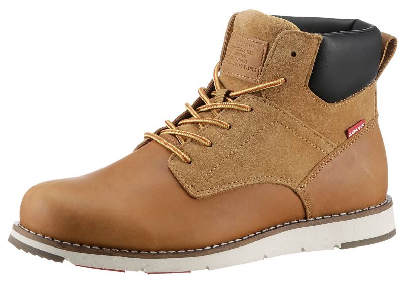 Levi's® Schnürboots »JAX PLUS«, Casualmode, Schnürer mit rotem Label und Logoaufnäher von Levi's®