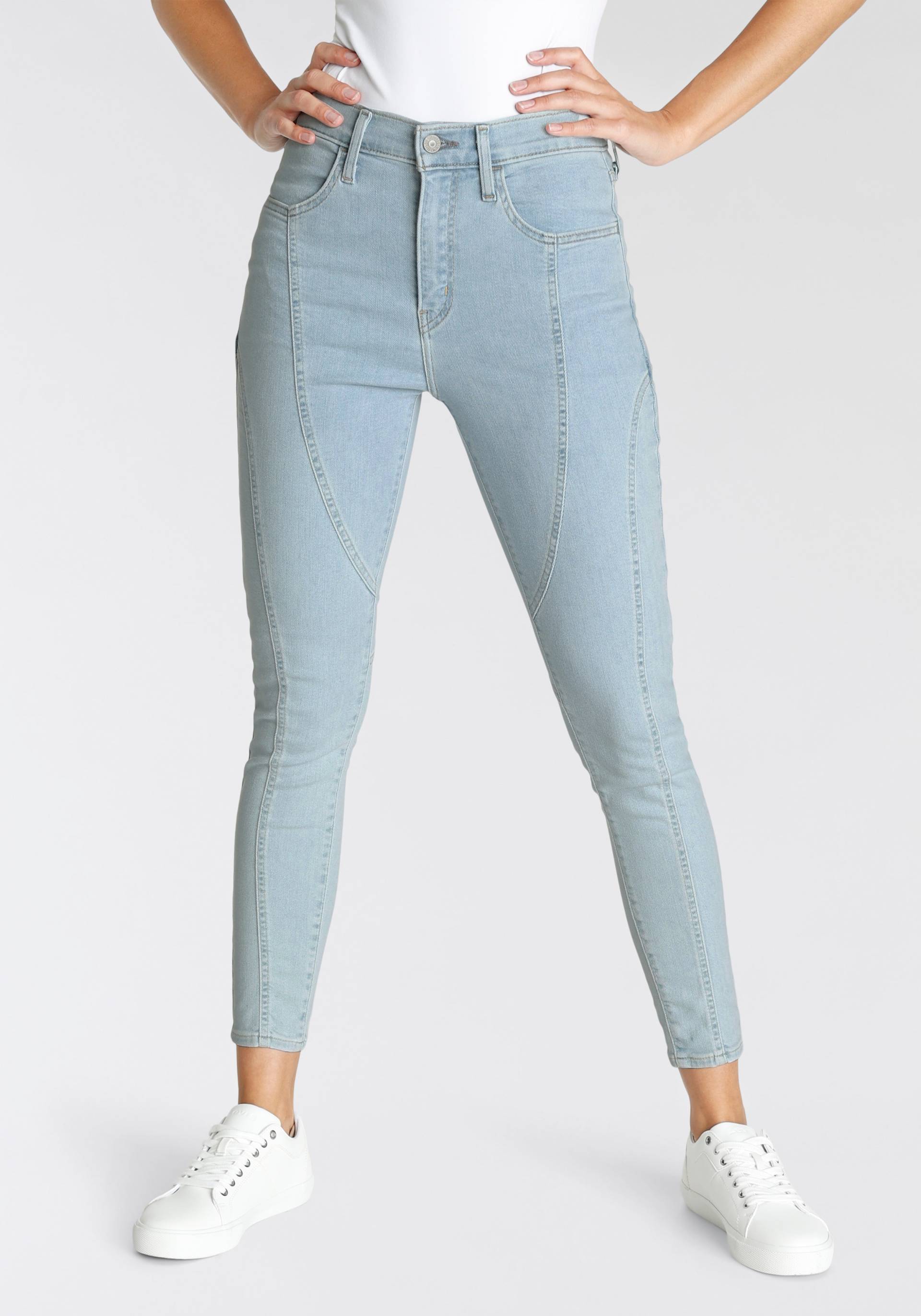 Levi's® Skinny-fit-Jeans »720 ZIP FRONT«, Biker- Look von Levi's®