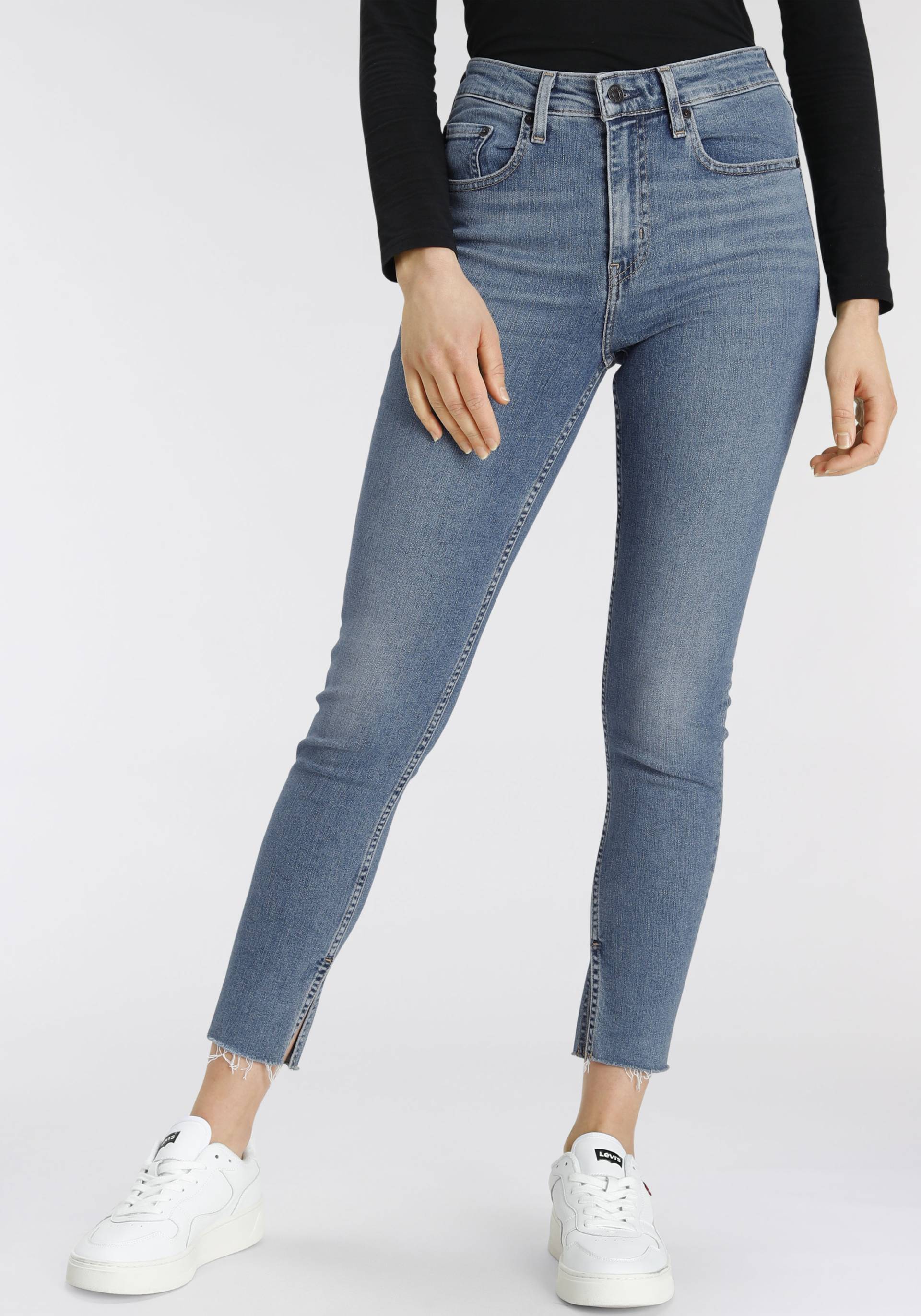 Levi's® Skinny-fit-Jeans »721 High rise skinny«, mit Schlitz am Saum von Levi's®