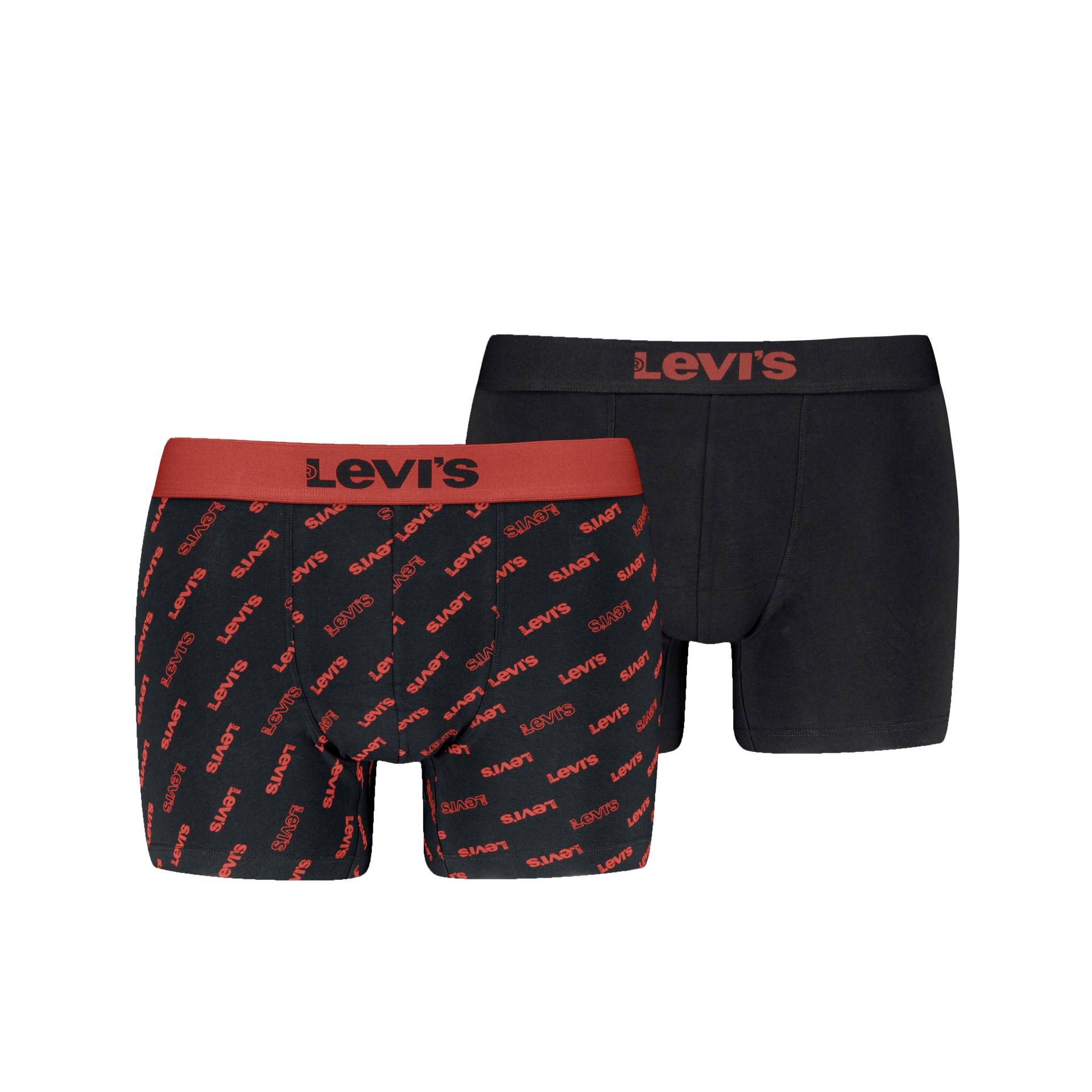 Levi's® Slip »LEVIS MEN LOGO AOP BOXER BRIEF ORGANIC CO 2P«, (Packung, 2er-Pack), mit breitem Logobund von Levi's®