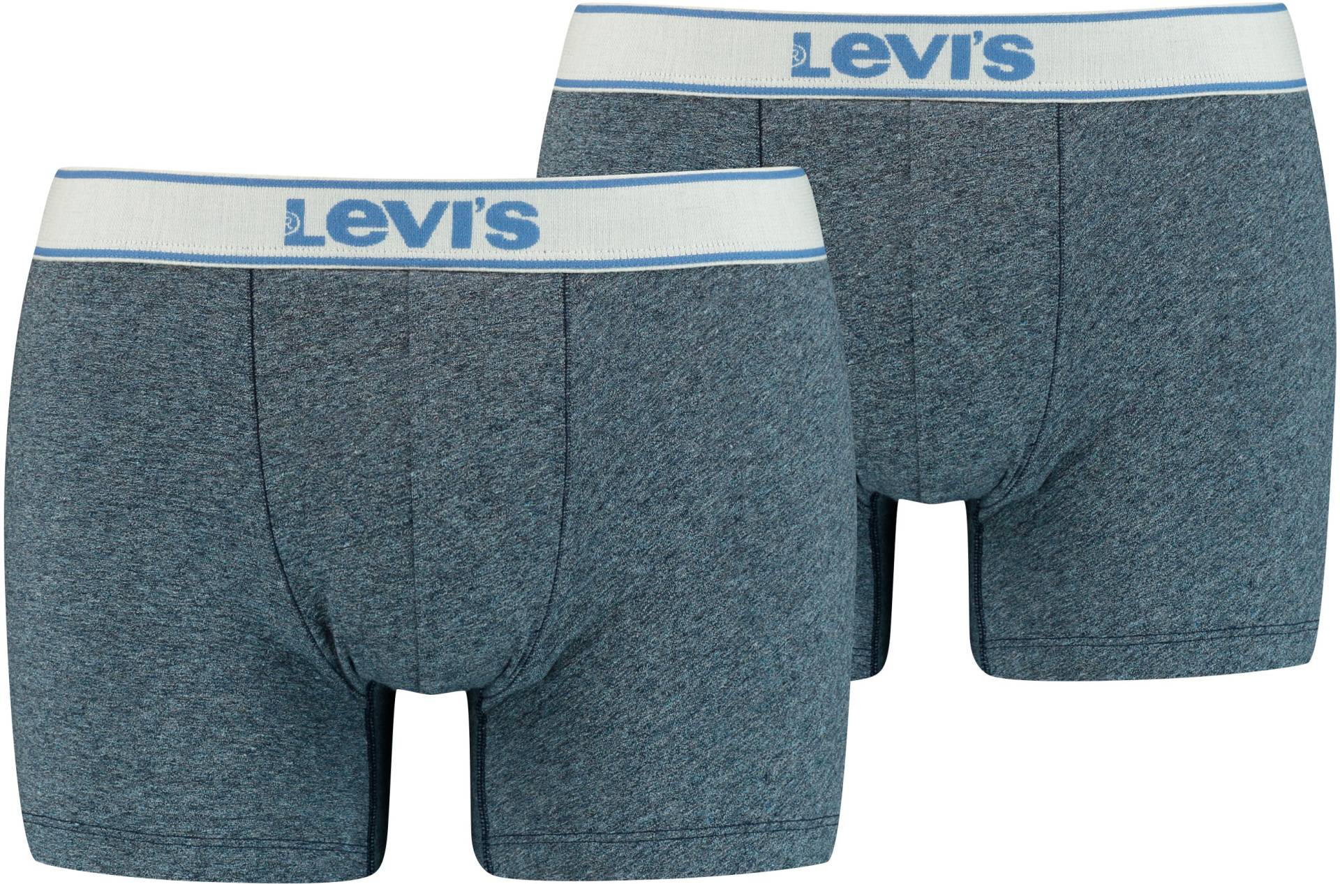 Levi's® Slip »LEVIS MEN LOGO AOP BOXER BRIEF ORGANIC CO 2P«, (Packung, 2er-Pack), mit breitem Logobund von Levi's®