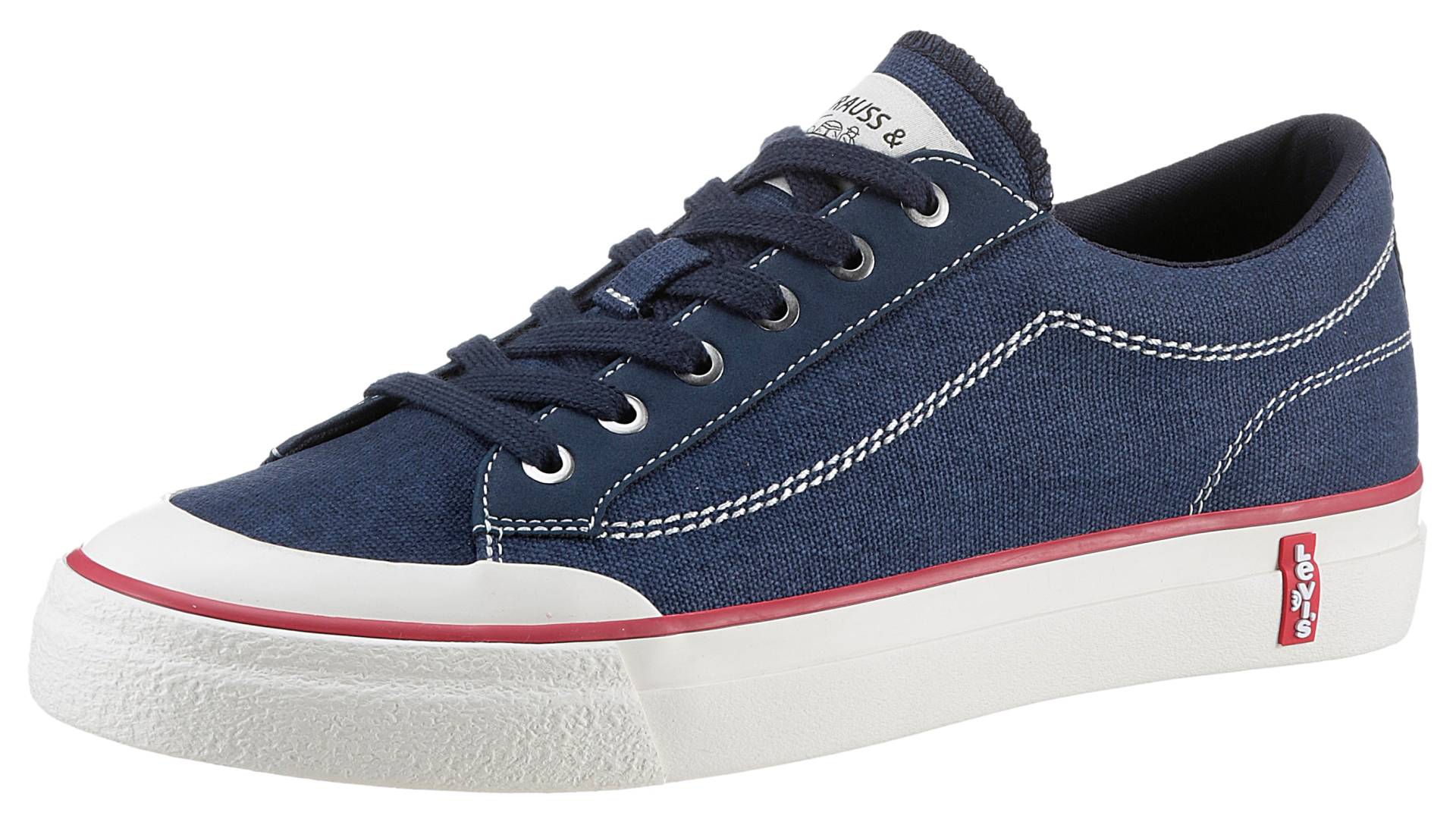 Levi's® Sneaker »LS2«, mit Kontrastnähten, Freizeitschuh, Halbschuh, Schnürschuh von Levi's®