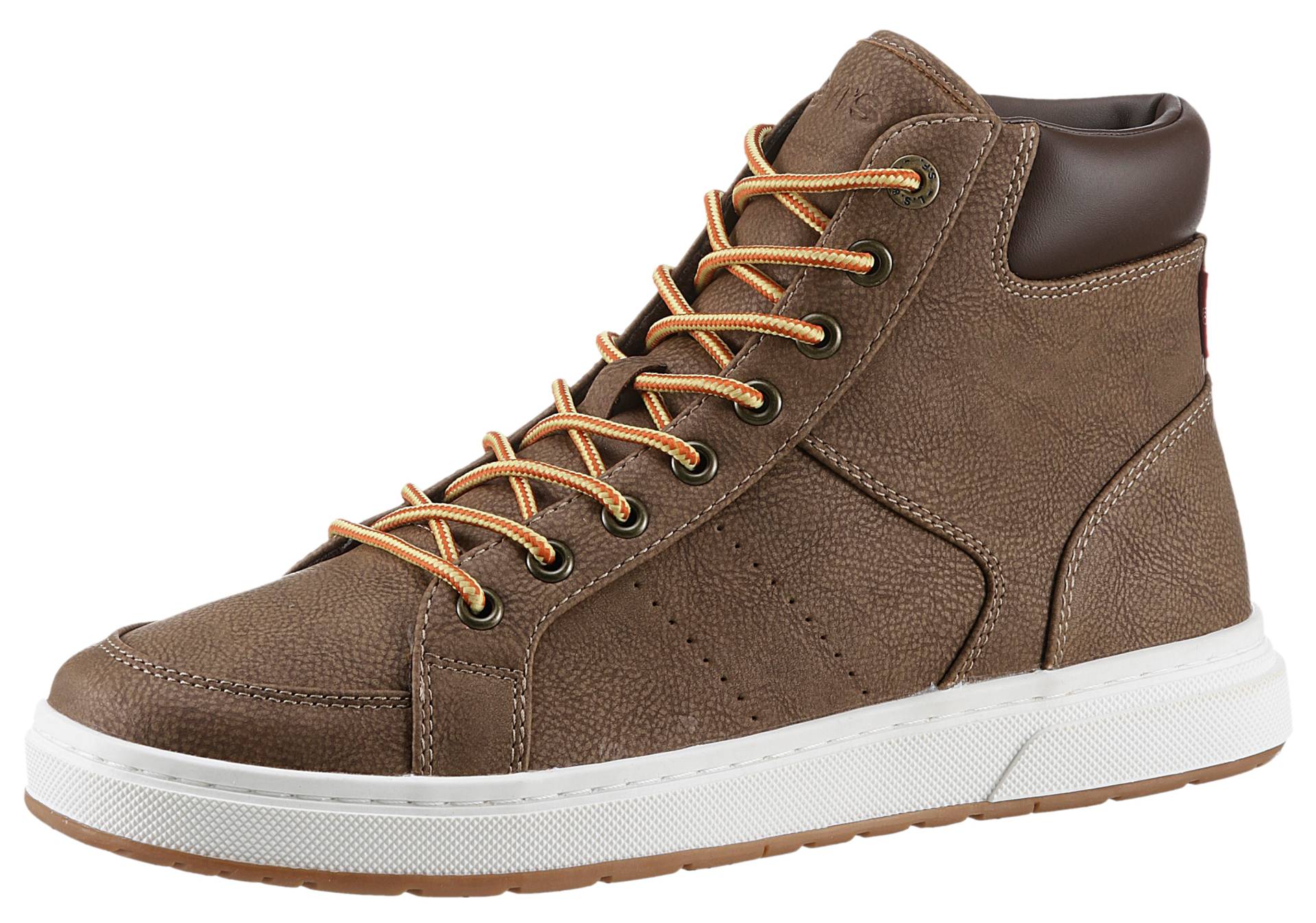 Levi's® Sneaker »PIPER MID«, Schnürboots, Freizeitschuh, Schnürer mit Logoprägung von Levi's®