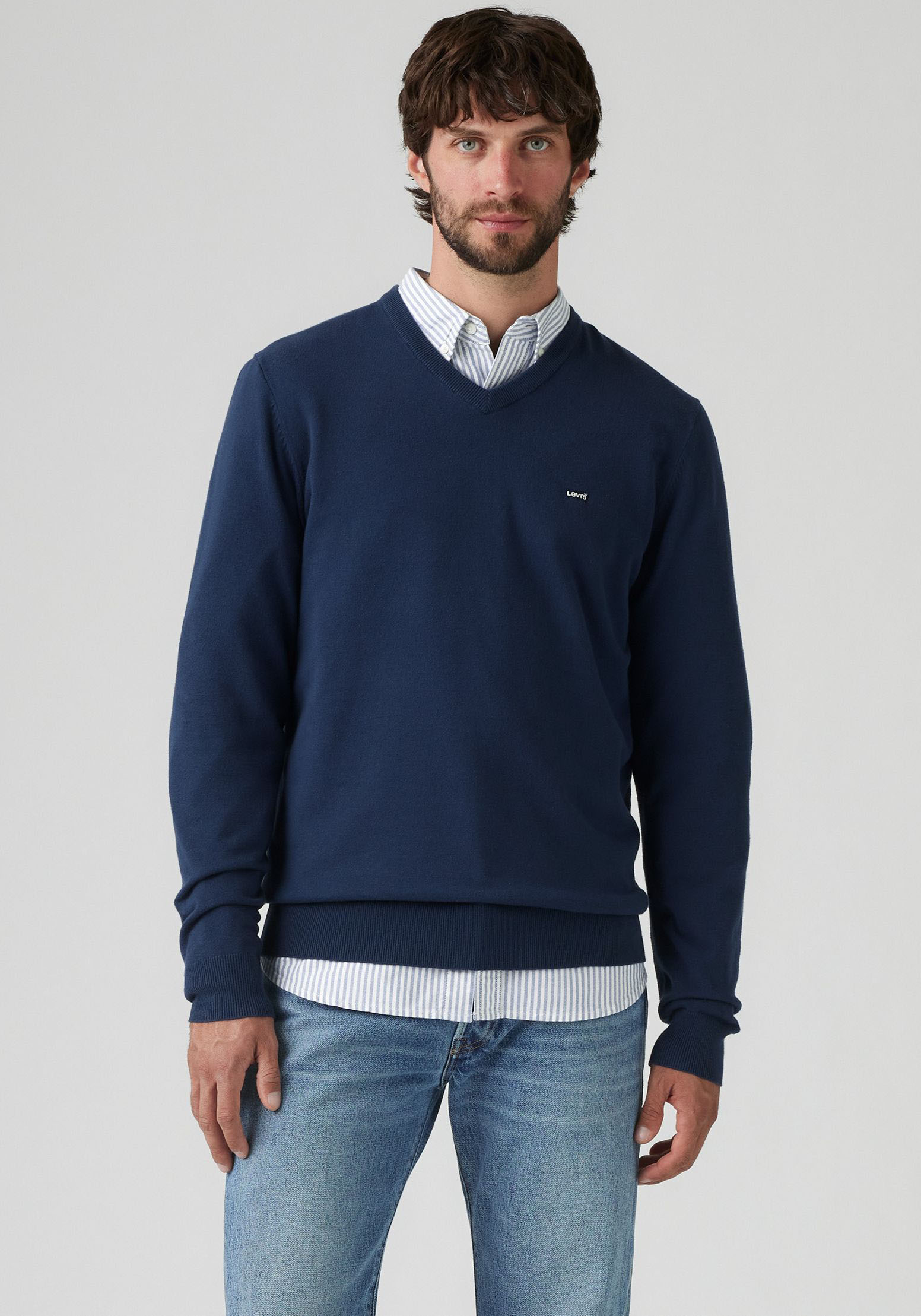 Levi's® Strickpullover, mit V-Ausschnitt von Levi's®