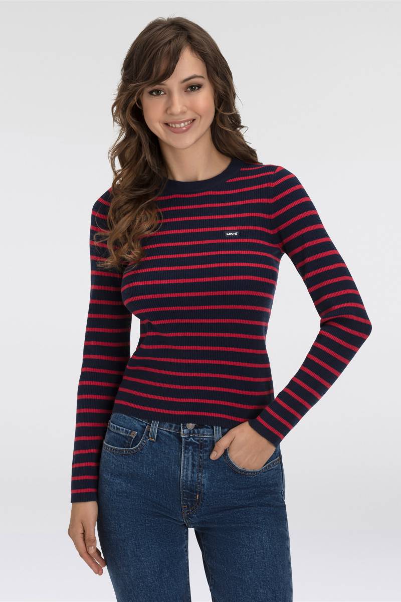 Levi's® Strickpullover »RIB SWEATER«, mit Batwing Logo von Levi's®