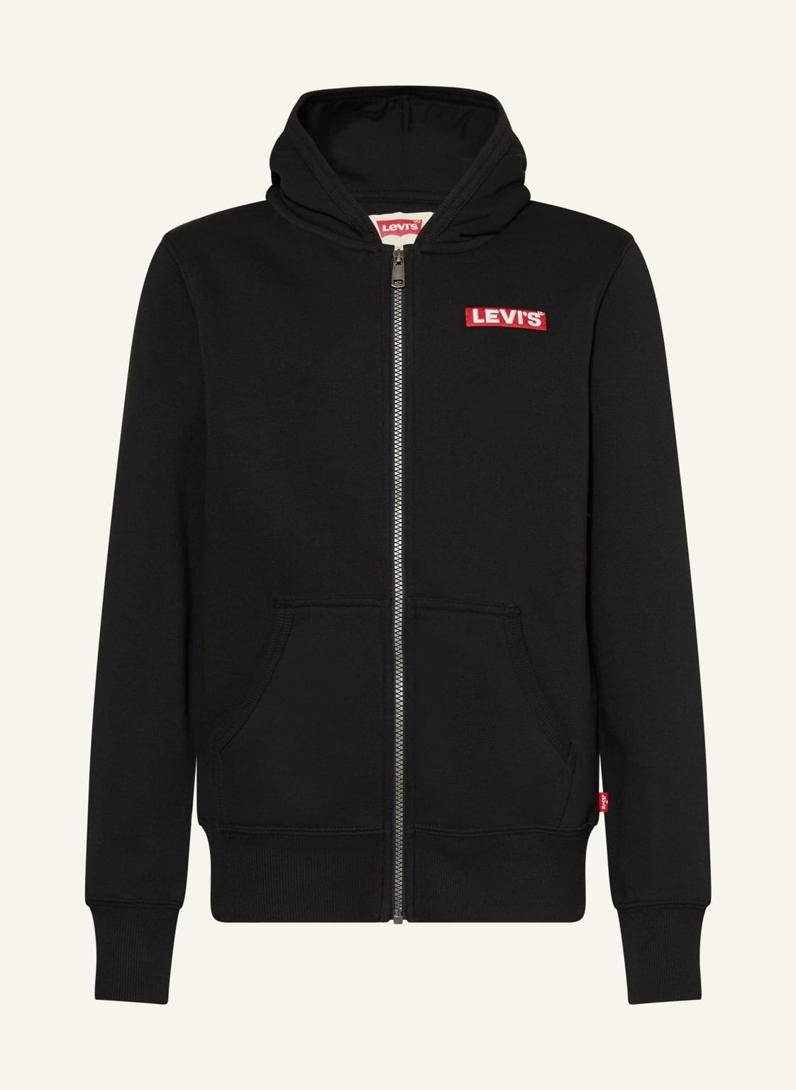 Levi's® Sweatjacke Boxtab schwarz von Levi's®