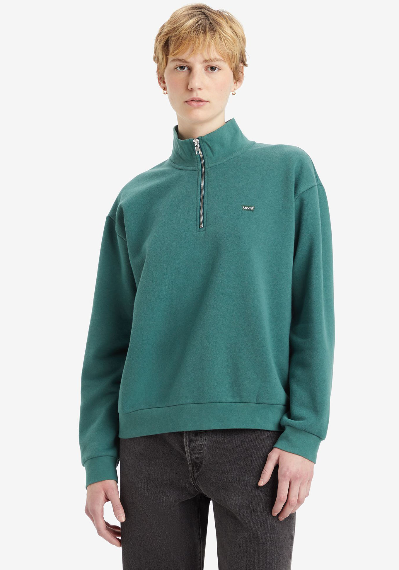 Levi's® Sweatshirt »LV Sweatshirt EVERYDAY 1/4 ZIP«, aus softem Baumwollmix von Levi's®