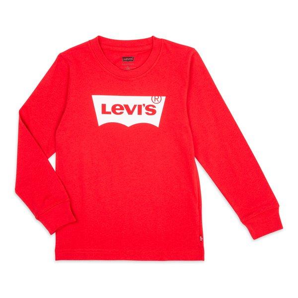 Levi's® - T-Shirt, langarm, 104, Rot von Levi's®