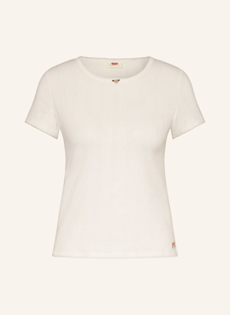 Levi's® T-Shirt Dry Goods Pointelle weiss von Levi's®