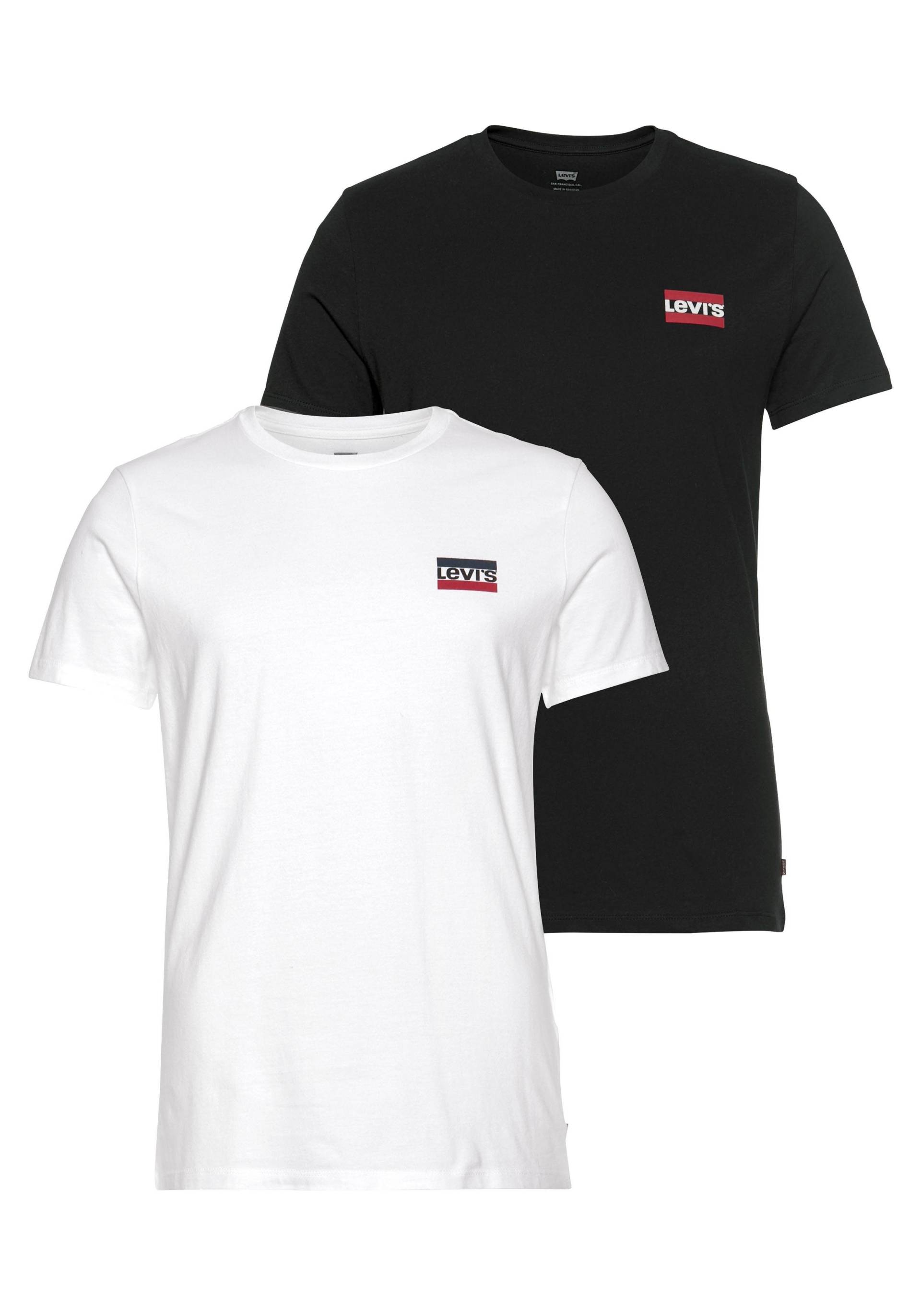 Levi's® T-Shirt »LE 2PK CREWNECK GRAPHIC« von Levi's®