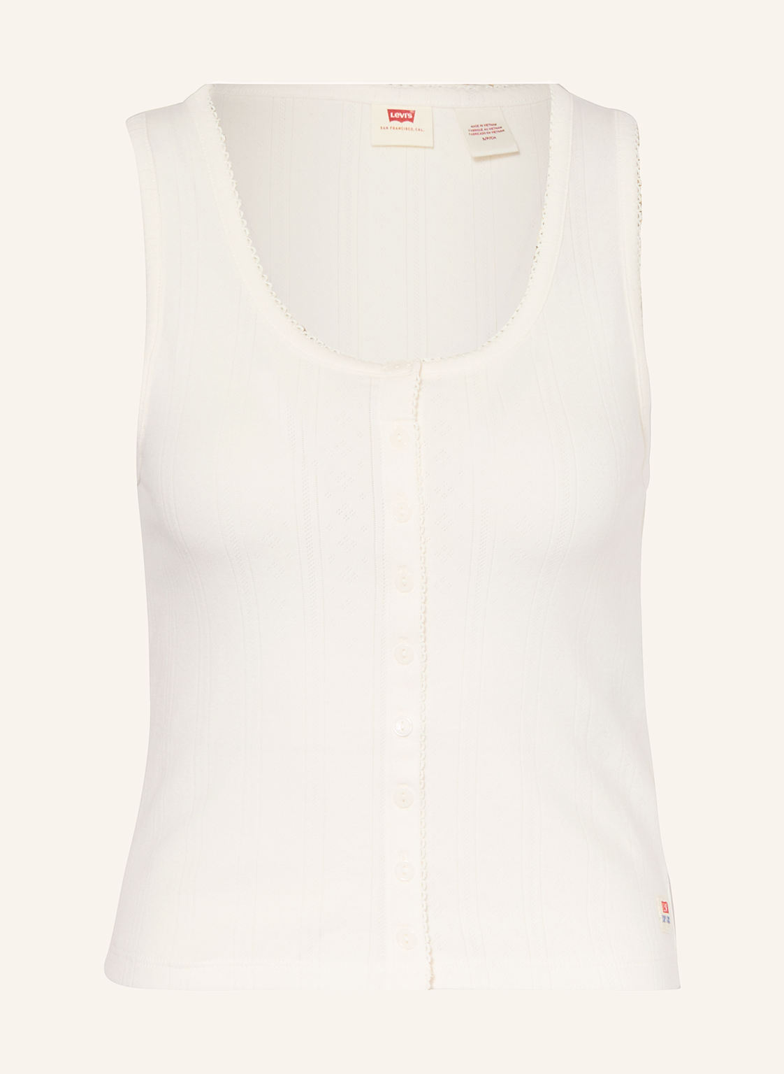 Levi's® Tanktop Garde Mit Rüschen weiss von Levi's®