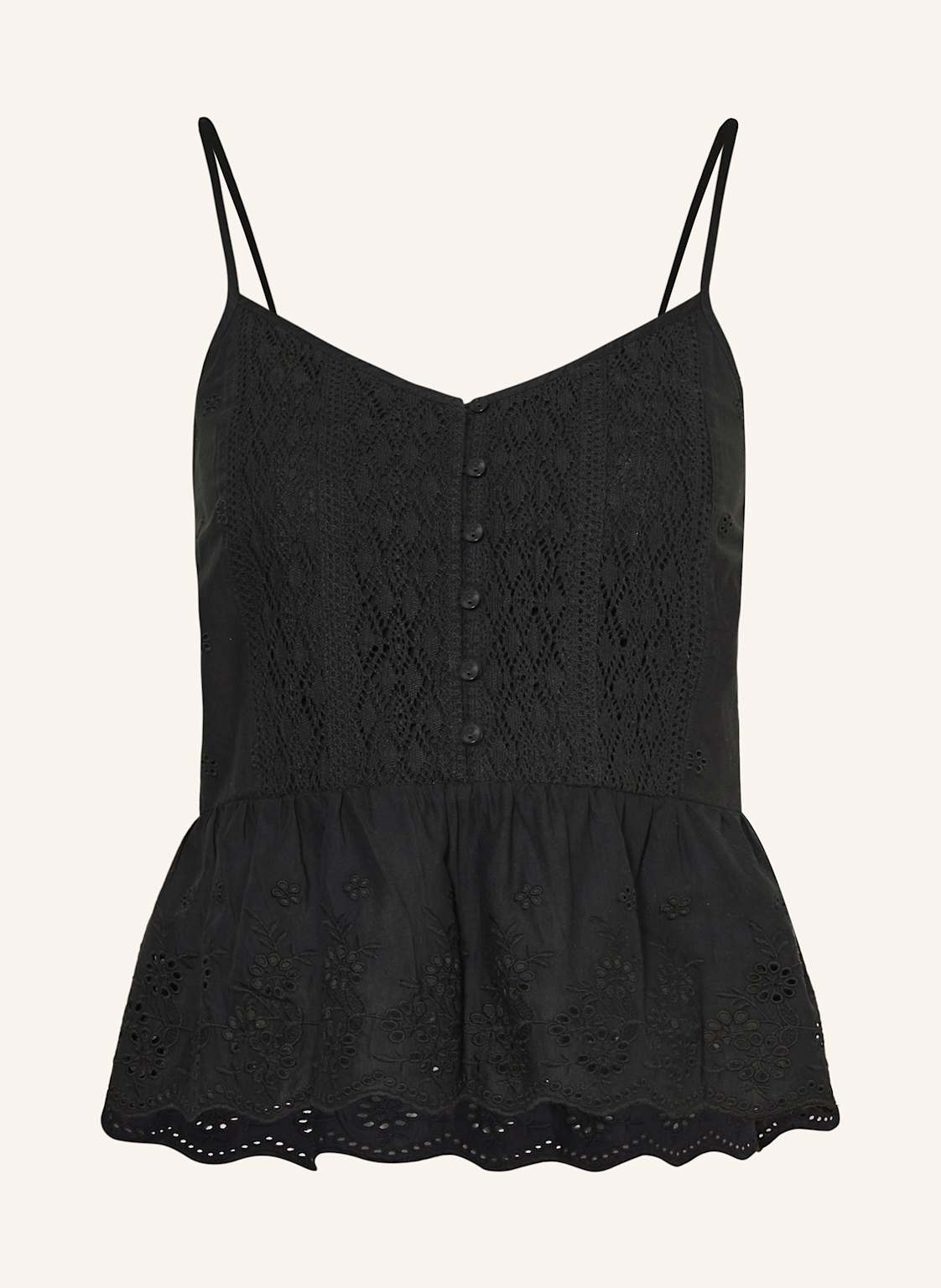 Levi's® Top Cora Aus Lochspitze schwarz von Levi's®