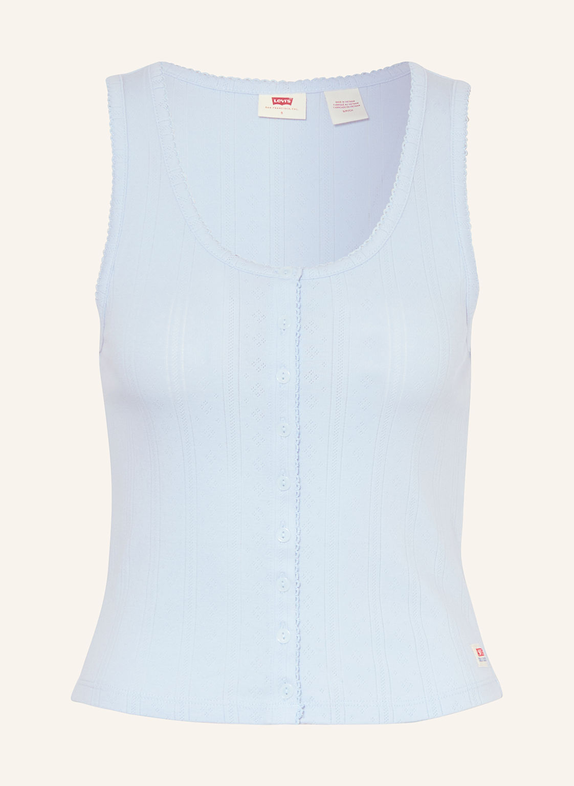 Levi's® Top Dry Goods Mit Rüschen blau von Levi's®