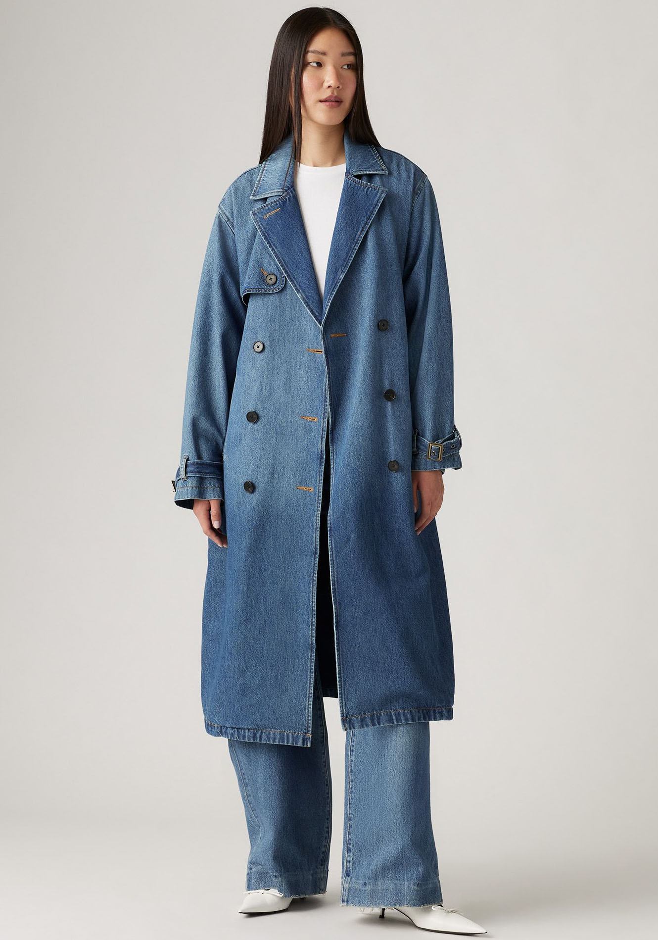 Levi's® Trenchcoat »SPADE TRENCH«, mit Gürtelschlaufen von Levi's®