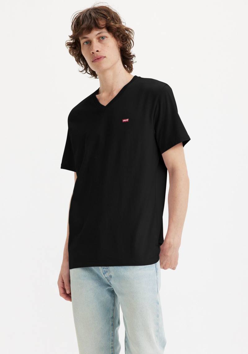 Levi's® V-Shirt »LE ORIGINAL HM VNECK«, mit Logostickerei von Levi's®