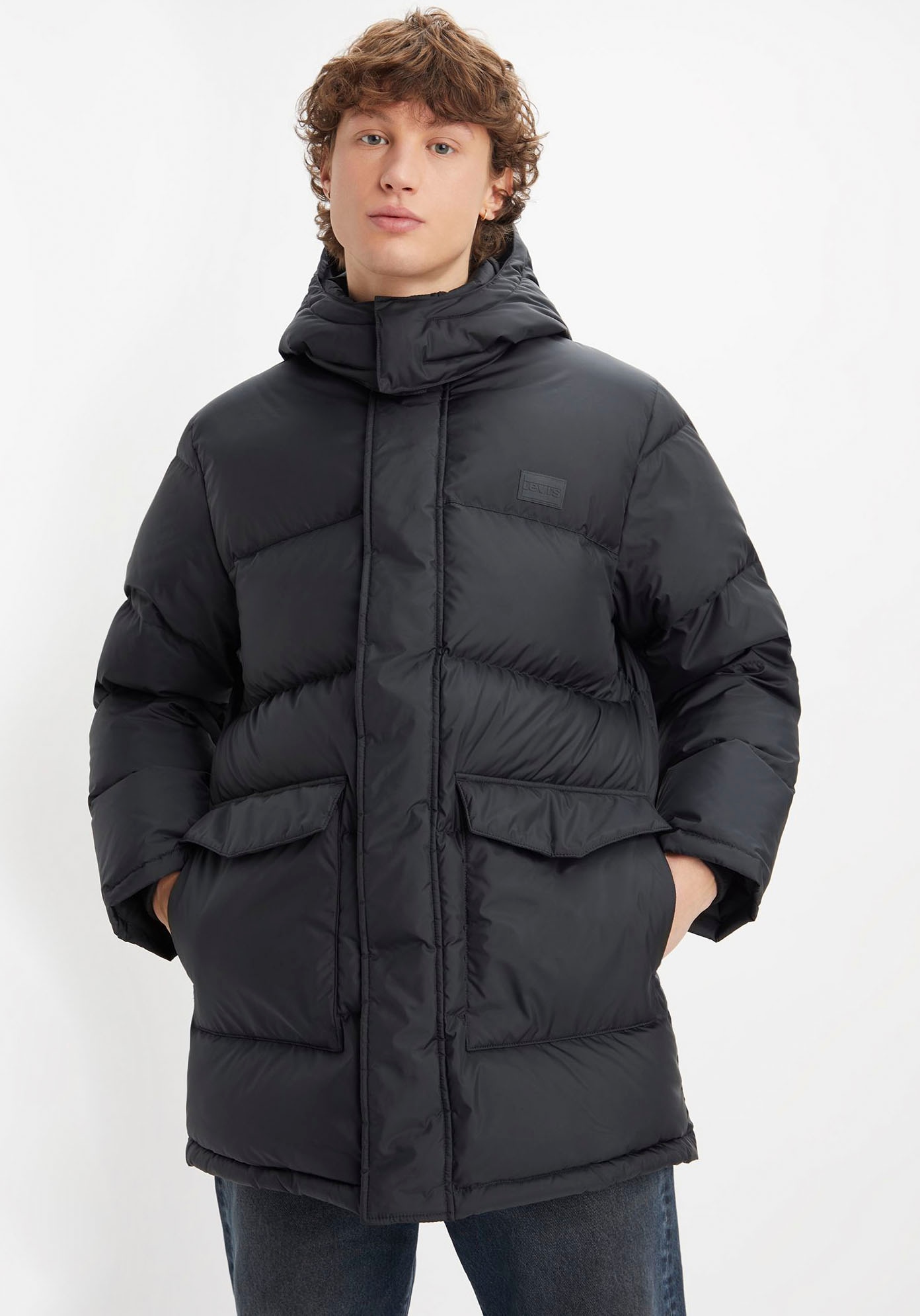 Levi's® Winterjacke »LAUREL MID PUFFER«, mit Kapuze von Levi's®