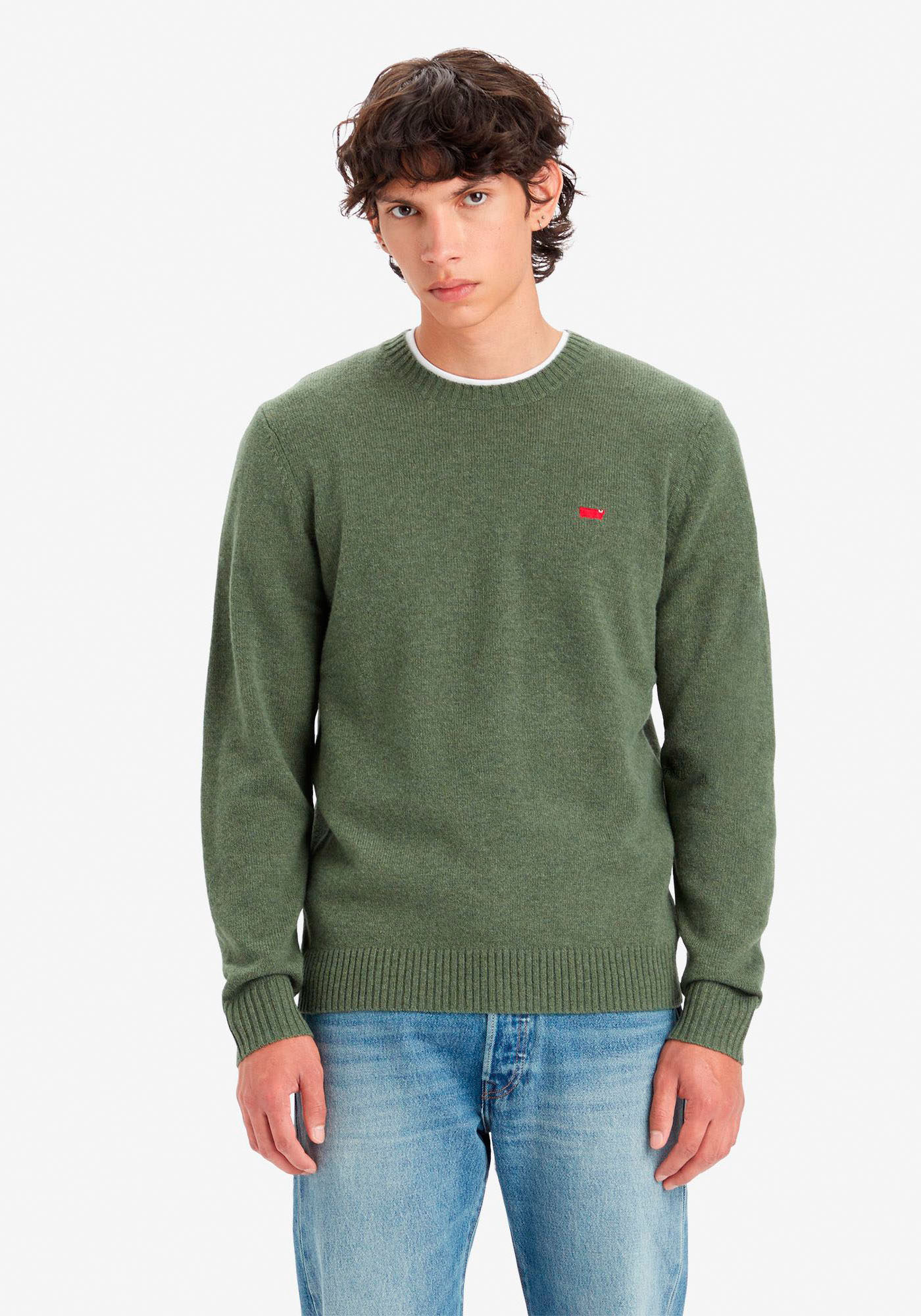 Levi's® Wollpullover »ORIGINAL HM SWEATER«, in klassischer Rundhalsform von Levi's®