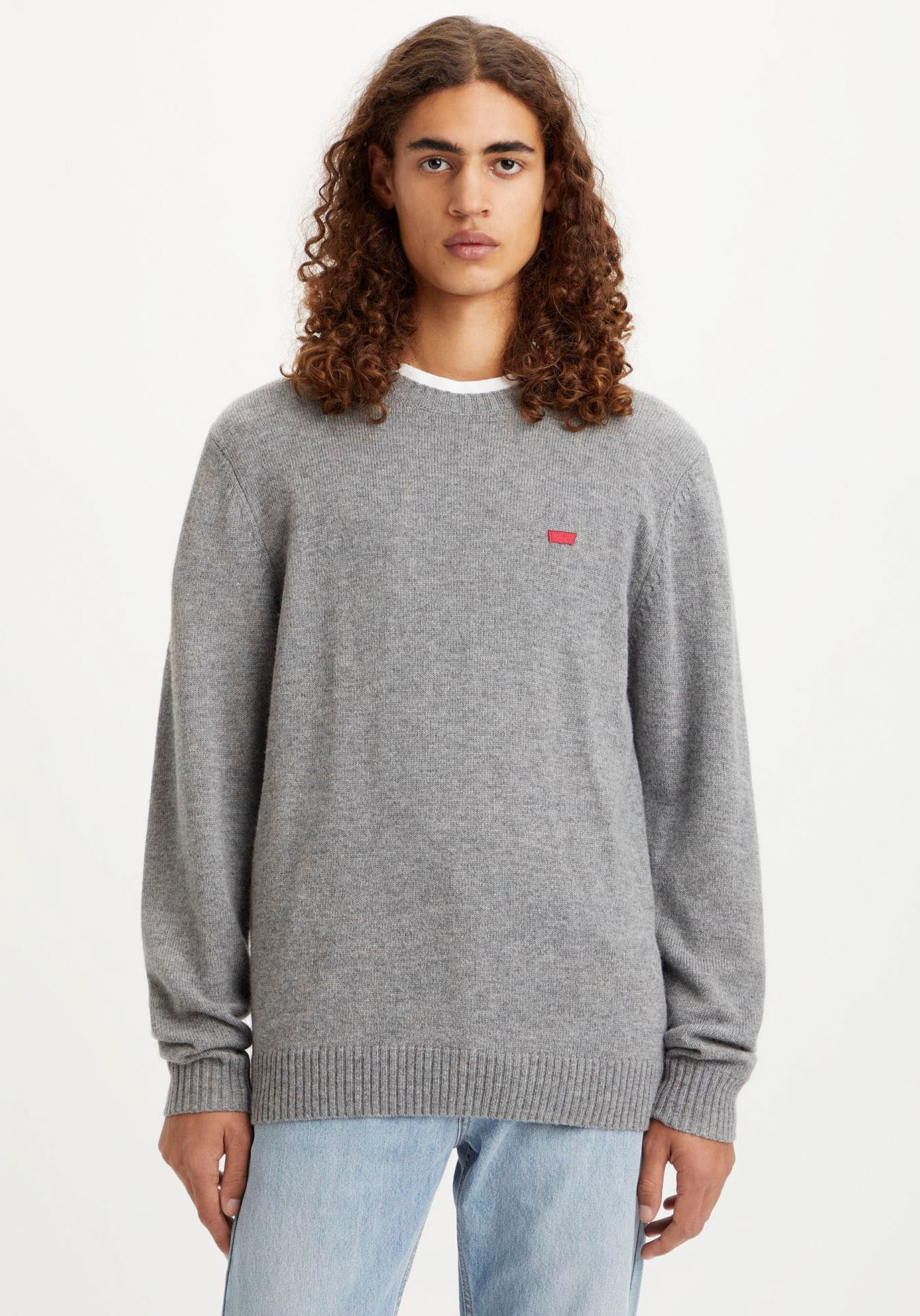 Levi's® Wollpullover »ORIGINAL HM SWEATER«, in klassischer Rundhalsform von Levi's®