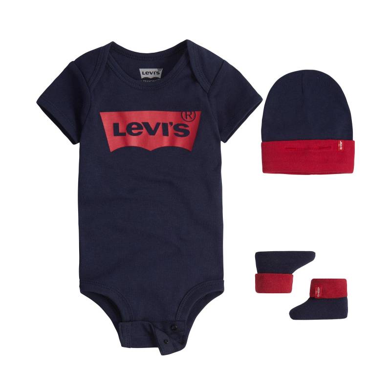 Set: Body, Mütze Und Socken Jungen Dunkelblau 0-6M von Levi's®