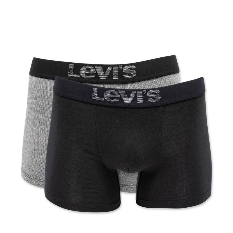 Levi's® - Duopack, Pantys, für Herren, Grau, Größe L von Levi's®