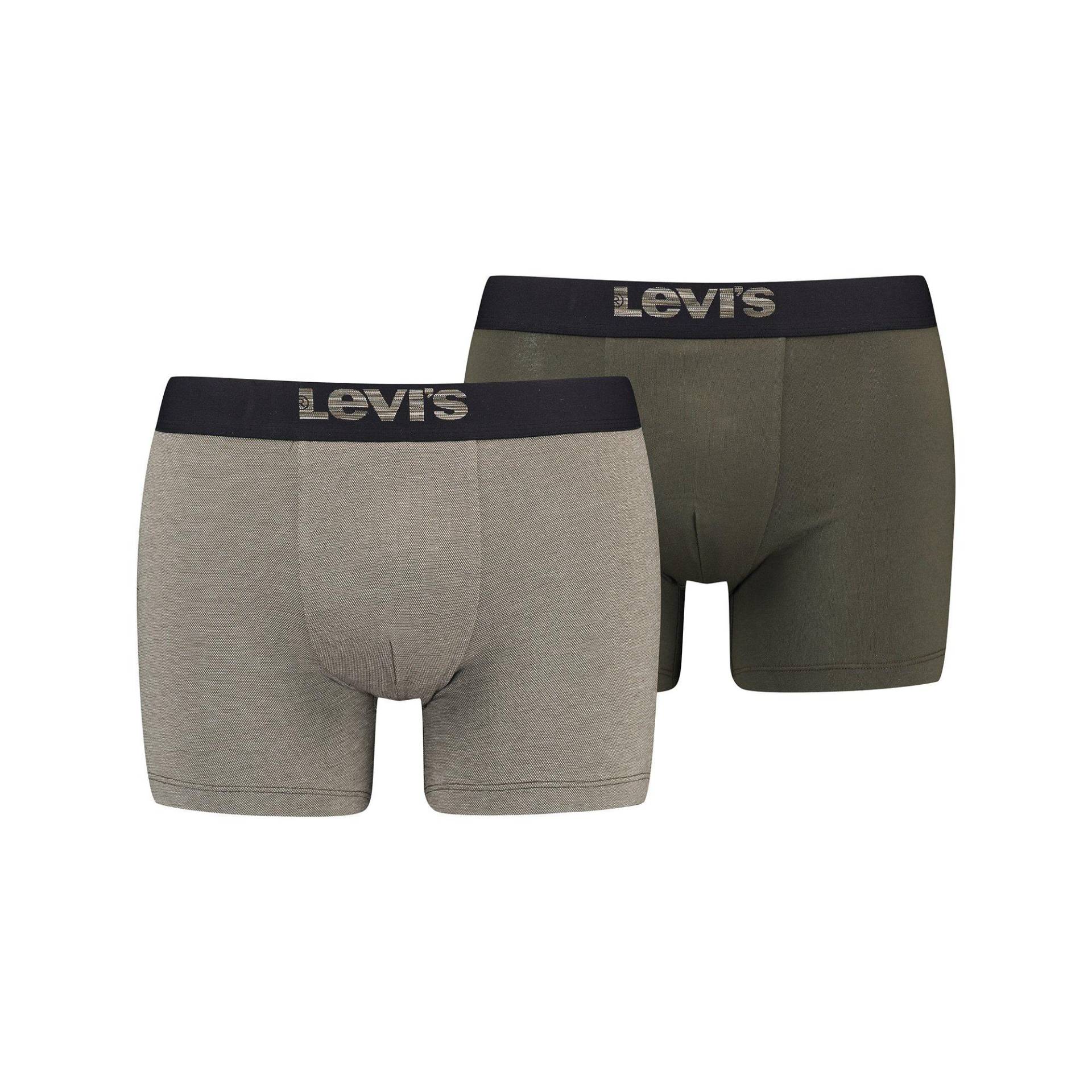 Levi's® - Duopack, Pantys, für Herren, Khaki, Größe L von Levi's®