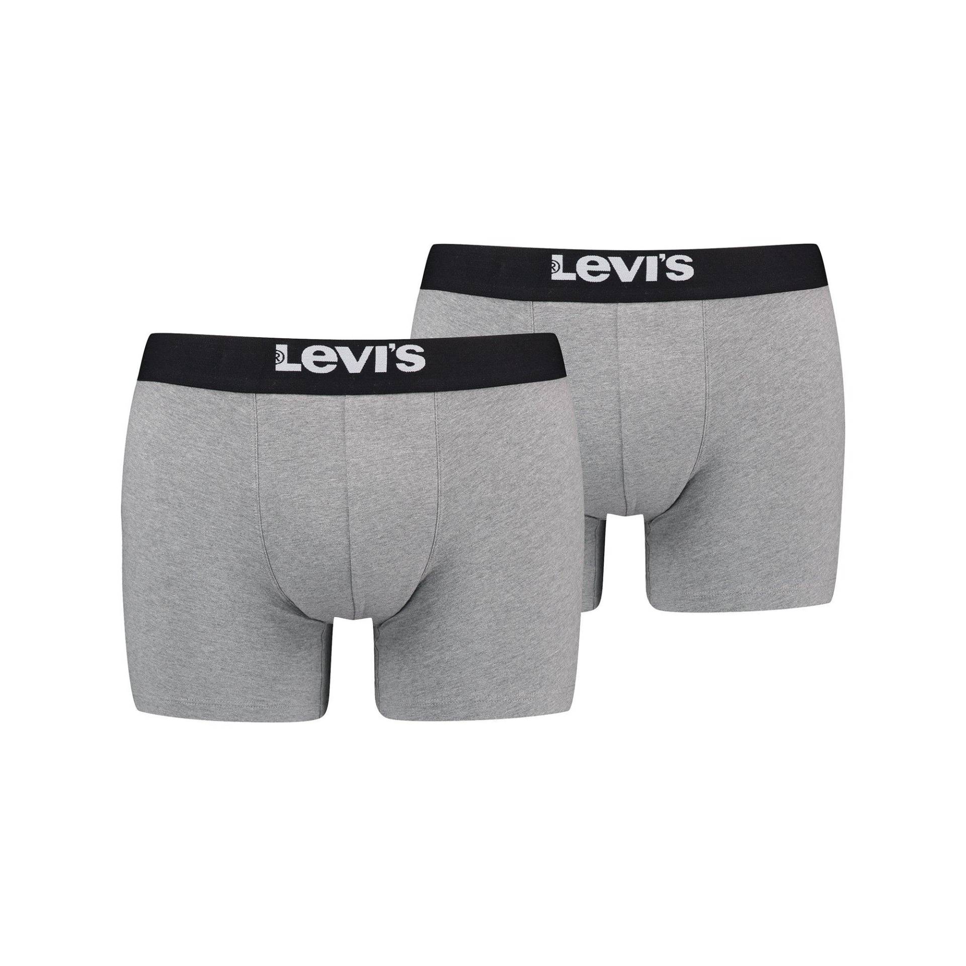 Levi's® - Duopack, Pantys, für Herren, Hellgrau, Größe L von Levi's®