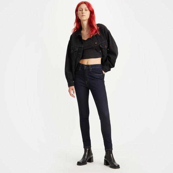 Levi's® - Jeans, High Rise Skinny Fit, für Damen, Blau Denim Dunkel, Größe W26/L30 von Levi's®