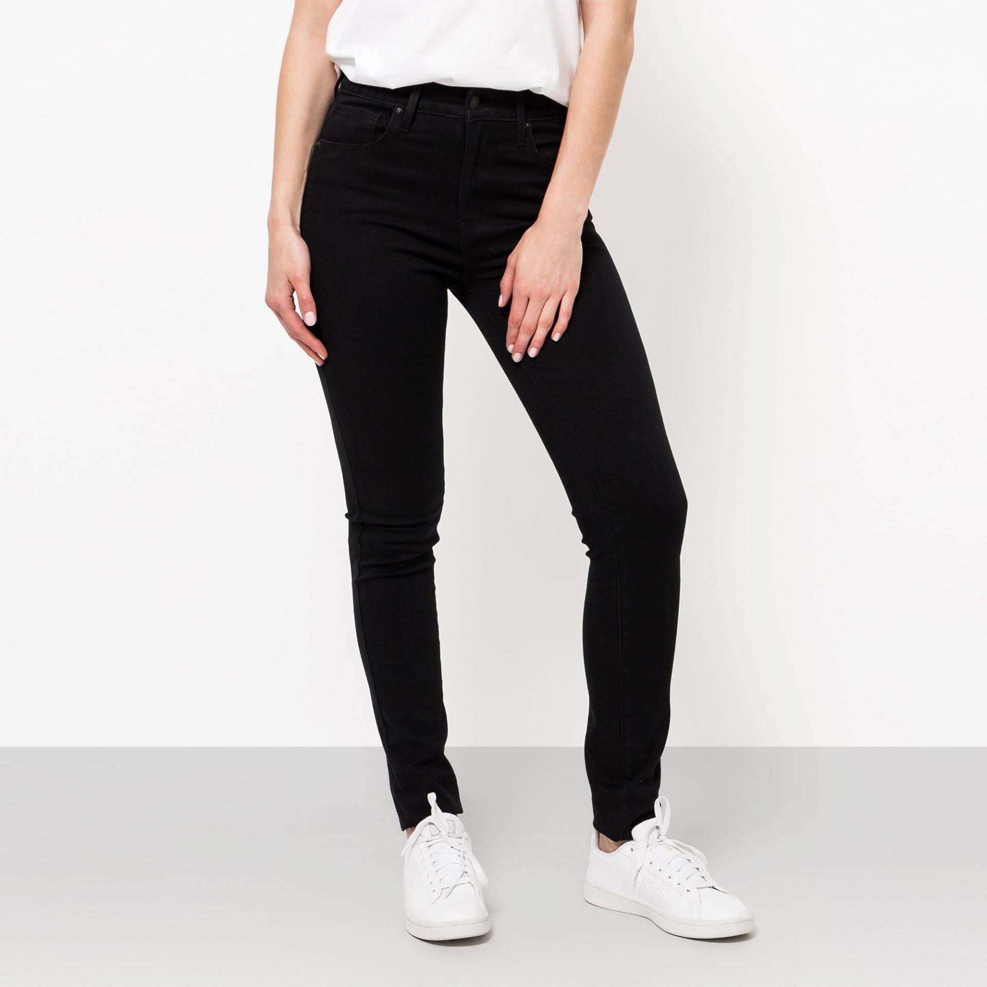 Jeans, High Rise Skinny Fit Damen Black L30/W26 von Levi's®