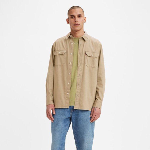 Hemd, Langarm Herren Beige S von Levi's®