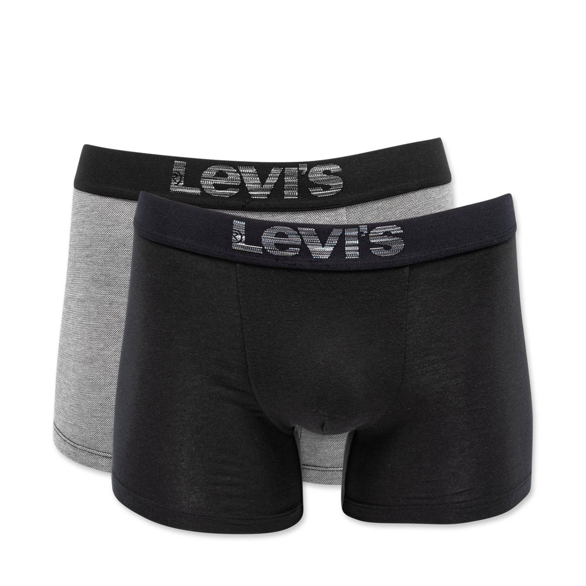 Levi's® - Duopack, Pantys, für Herren, Grau, Größe XL von Levi's®