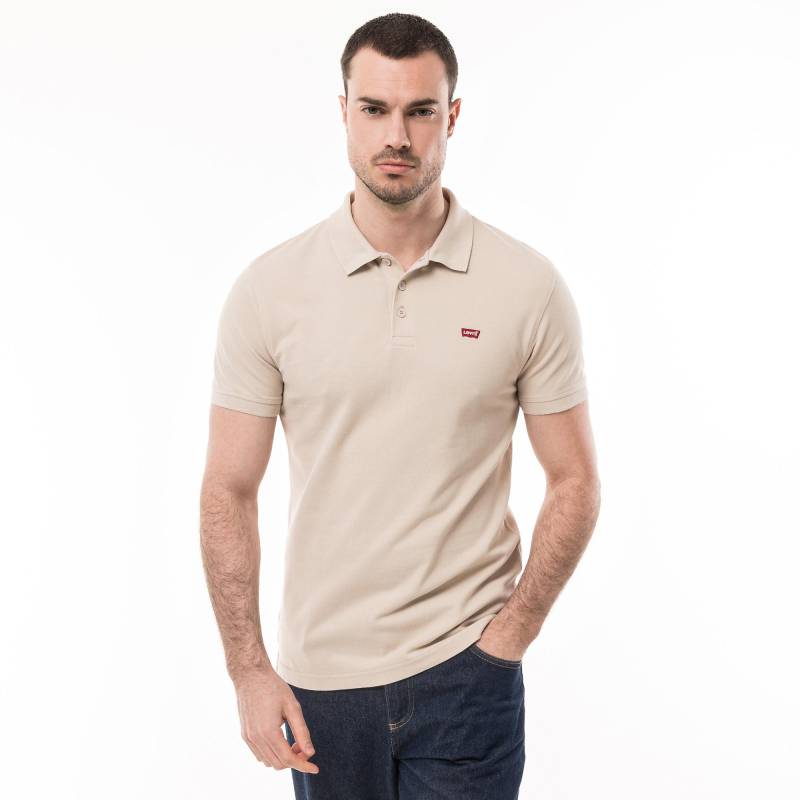 Poloshirt, Kurzarm Herren Beige M von Levi's®