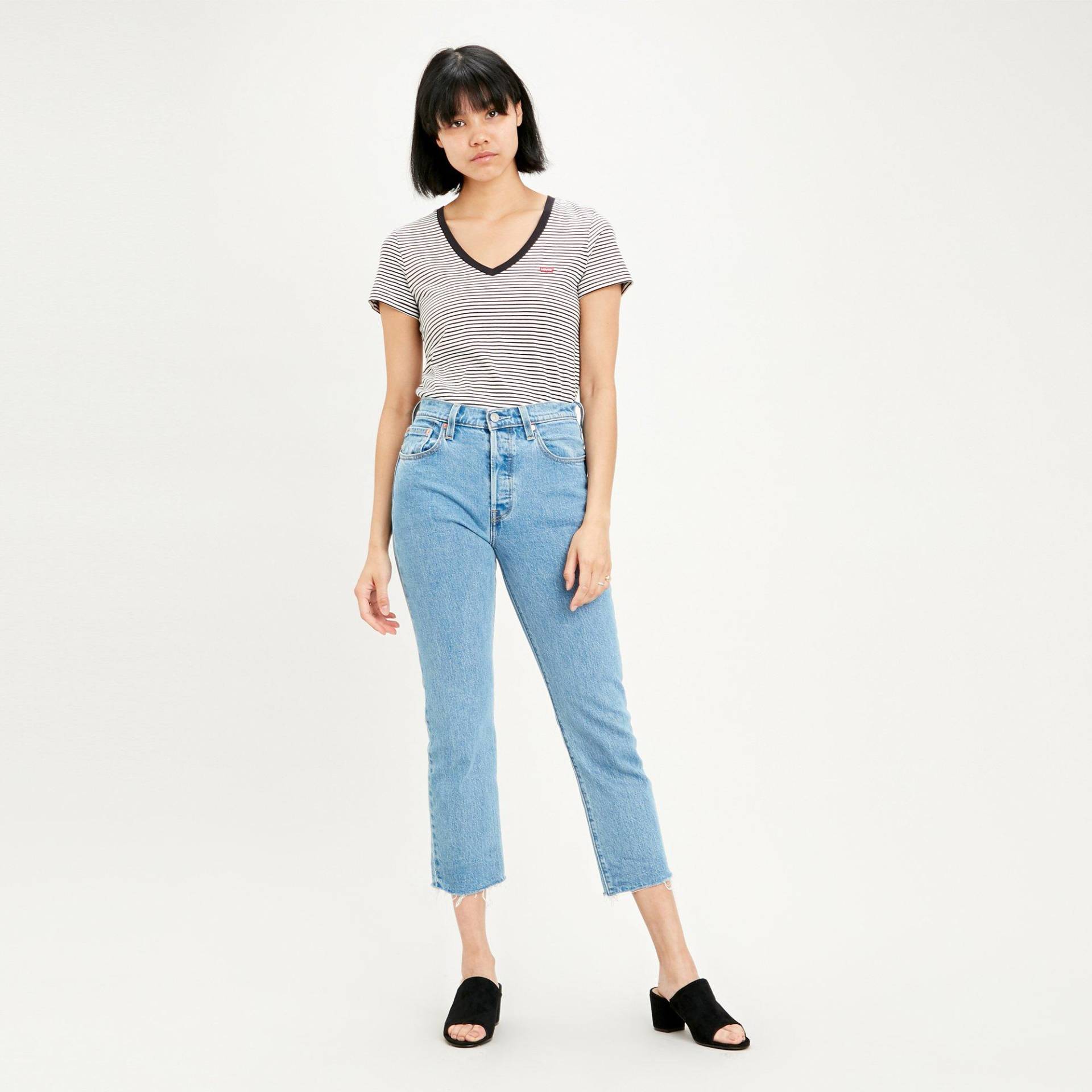 Levi's® - T-Shirt, Classic Fit, kurzarm, für Damen, Black, Größe M von Levi's®