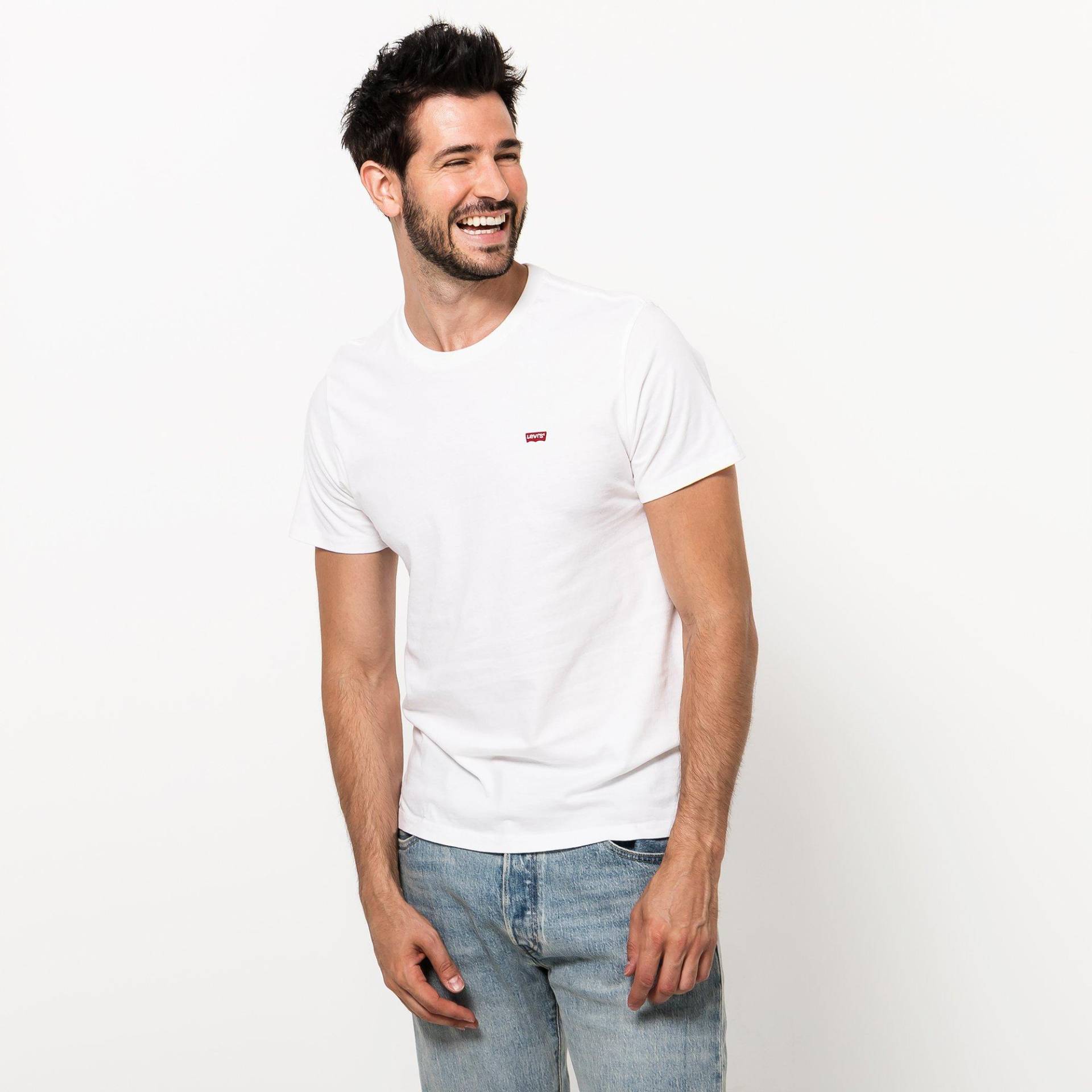 Levi's® - T-Shirt, Classic Fit, kurzarm, für Herren, Weiss, Größe XXL von Levi's®