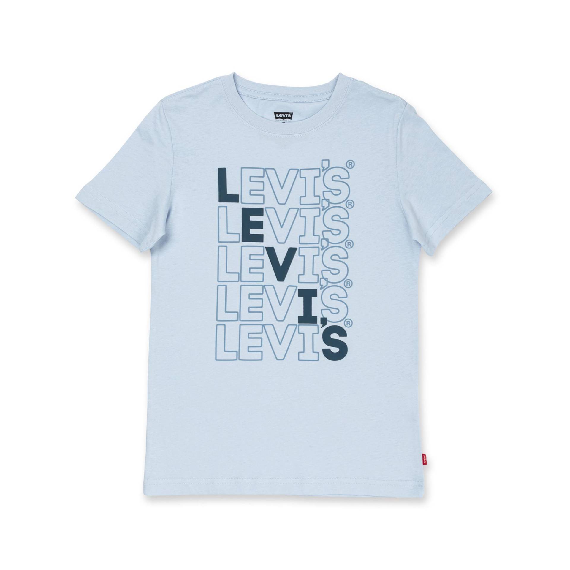 T-shirt, Kurzarm Jungen Hellblau 10A von Levi's®