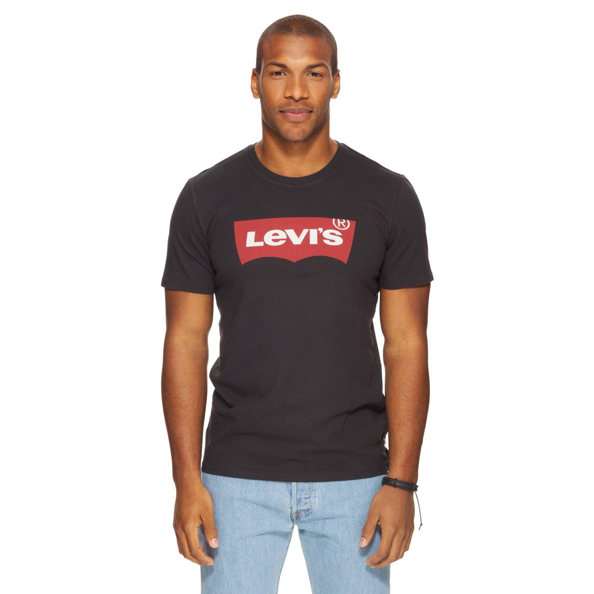 Levi's® - T-Shirt, Modern Fit, kurzarm, für Herren, Black, Größe L von Levi's®