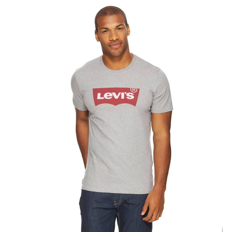 T-shirt, Modern Fit, Kurzarm Herren Hellgrau L von Levi's®