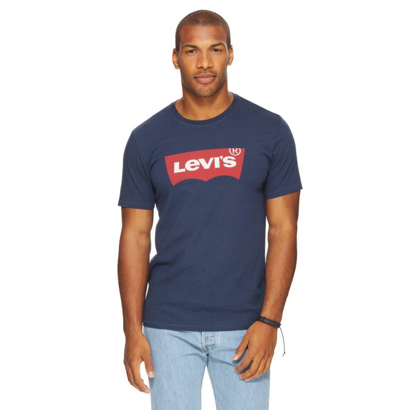 T-shirt, Modern Fit, Kurzarm Herren Marine L von Levi's®