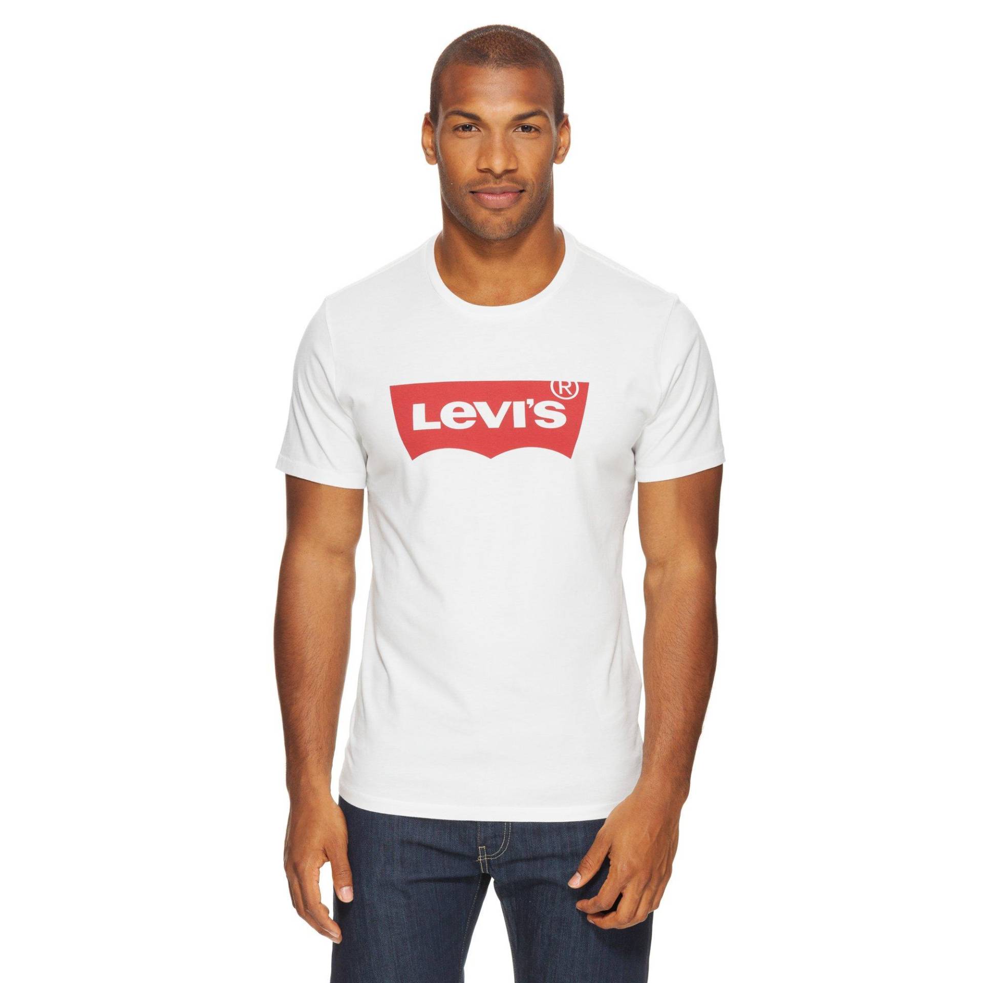 T-shirt, Modern Fit, Kurzarm Herren Weiss L von Levi's®