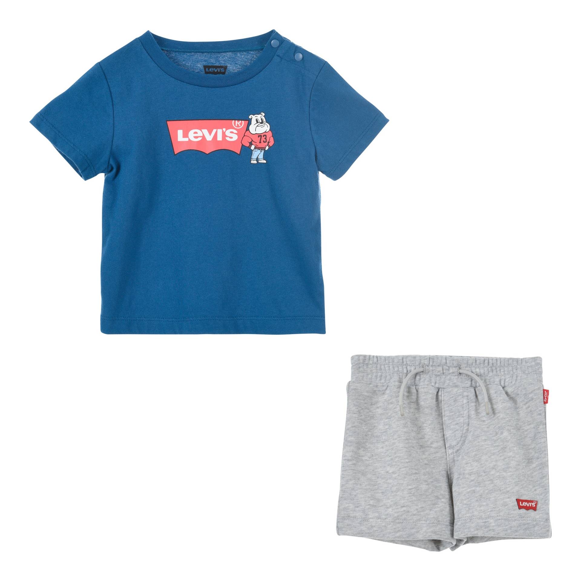 2-tlg. Set T-Shirt und Sweatshorts Levi's Hund von Levi`s Kids