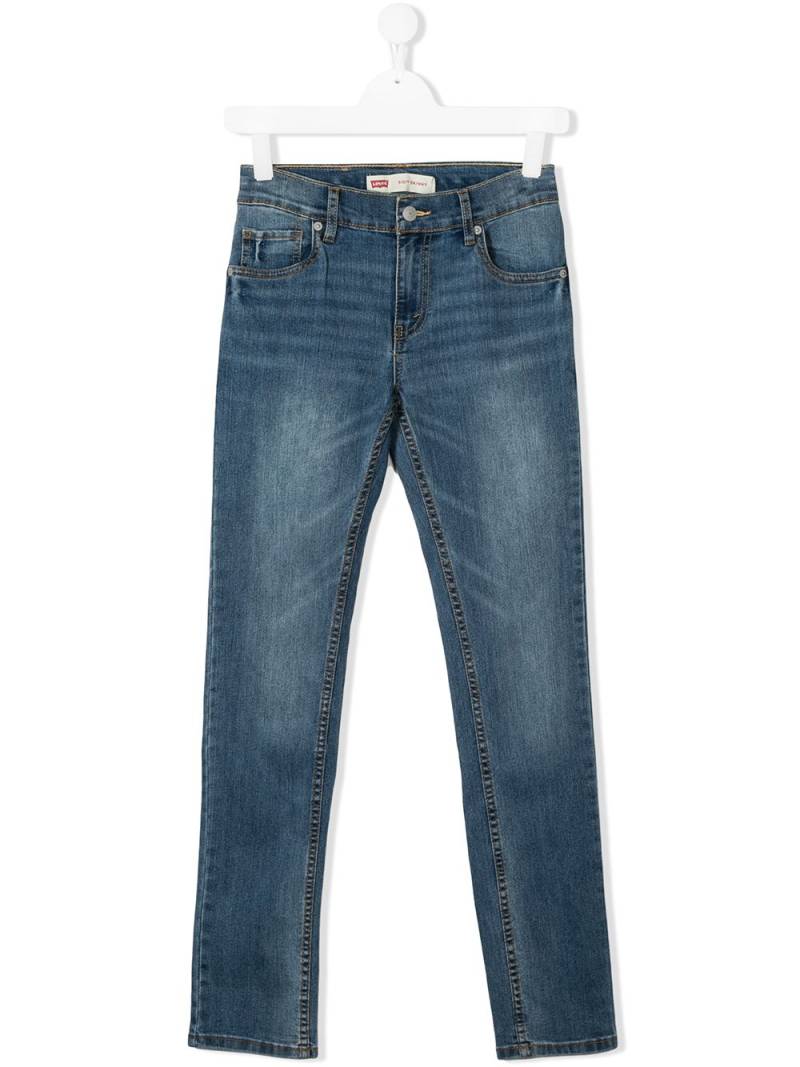 Levi's Kids TEEN faded skinny jeans - Blue von Levi's Kids