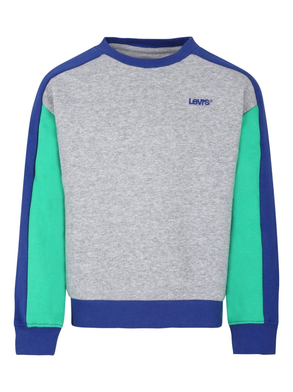 Levi's Kids colour-block crew-neck sweatshirt - Grey von Levi's Kids